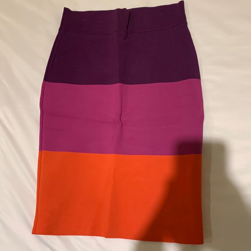 BCBGMaxAzria bandage midi skirt